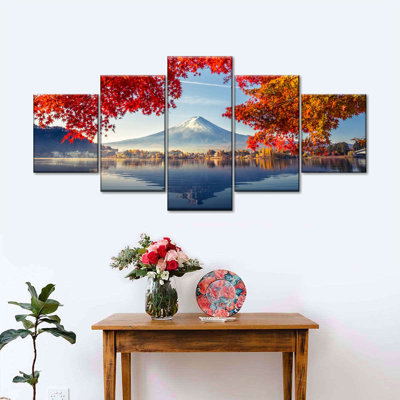 " Mount Fuji Autumn " 5 - Pieces