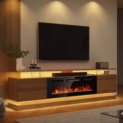 TV Stand Fireplace for TVs up to 78" Fireplace