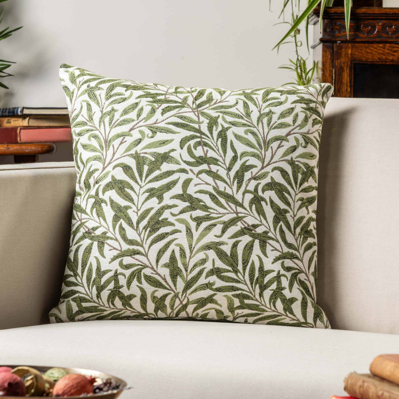 Green Cushion, 43x43cm, Synthetic filled