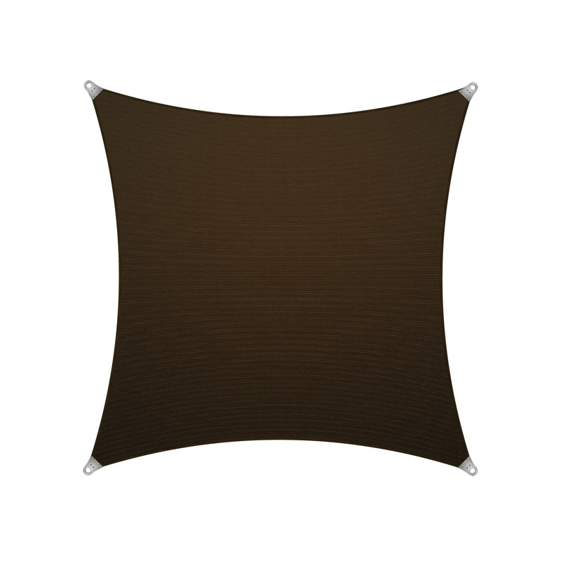 Voile d'ombrage carré ColourTree Super Ring - auvent de qualité commerciale 260GSM, bloc UV résistant, coins et bords renforcés, UPF50 +