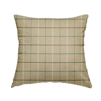 Bremer Plaid Square Cushion