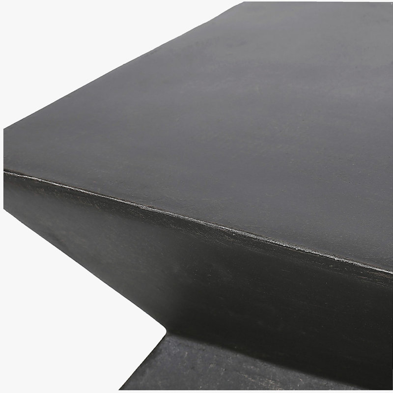 Outdoor Lightweight Concrete Side Table