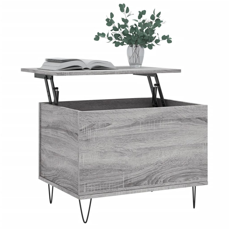 Moriaty Coffee Table, Grey Sonoma, 60cm L x 44.5cm W x 45cm H