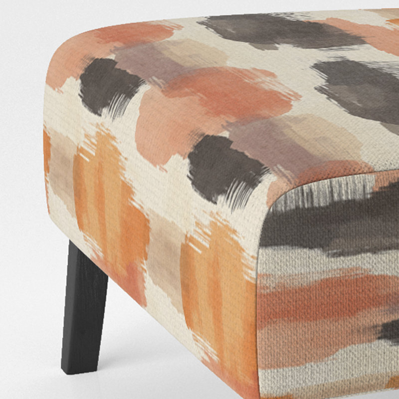 Fauteuil de chambre Abstract Abstract, Pantoufle sans accoudoirs
