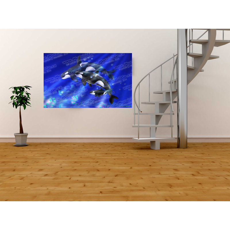 Nautical & Beach Non-Wall Damaging Wall Decal, 22" H x 36" W
