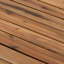 Table d'appoint en bois massif de 35,6 po de hauteur