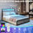 Eyve Metal Bookcase Bed-196413786-186465874