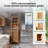 Lizania Bamboo Freestanding Linen Cabinet-953718978