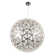 Meraz Dimmable Globe LED Chandelier