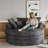 Boneless 61''W Chenille Large Round Accent Sofa, Modern Sleeper Sofa, No Assembly Required-1913970777