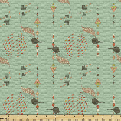 Ocallaghan Humming Birds and Ornaments Fabric