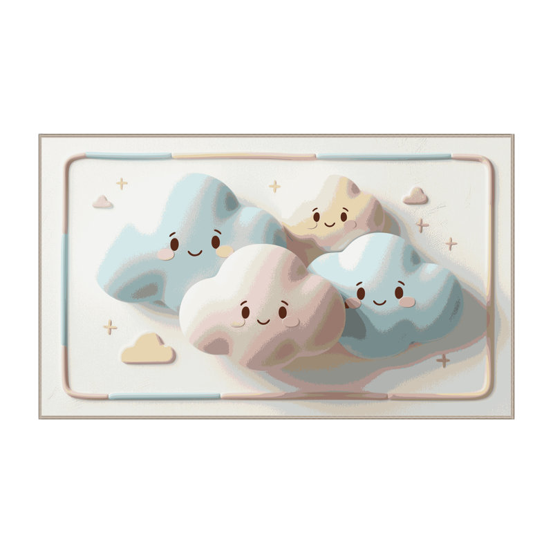 Tapis pour chambre de bébé Zoomie Kids, Rectangulaire 3 pi x 5 pi