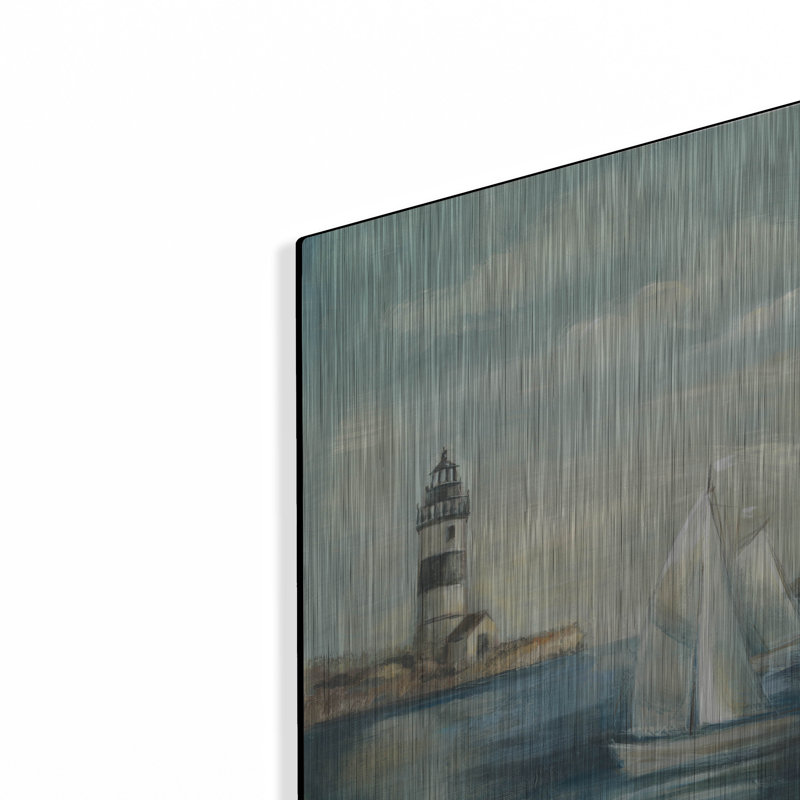  «Northeastern Breeze 1» par Silvia Vassileva, art mural en métal, 12 po x 16 po