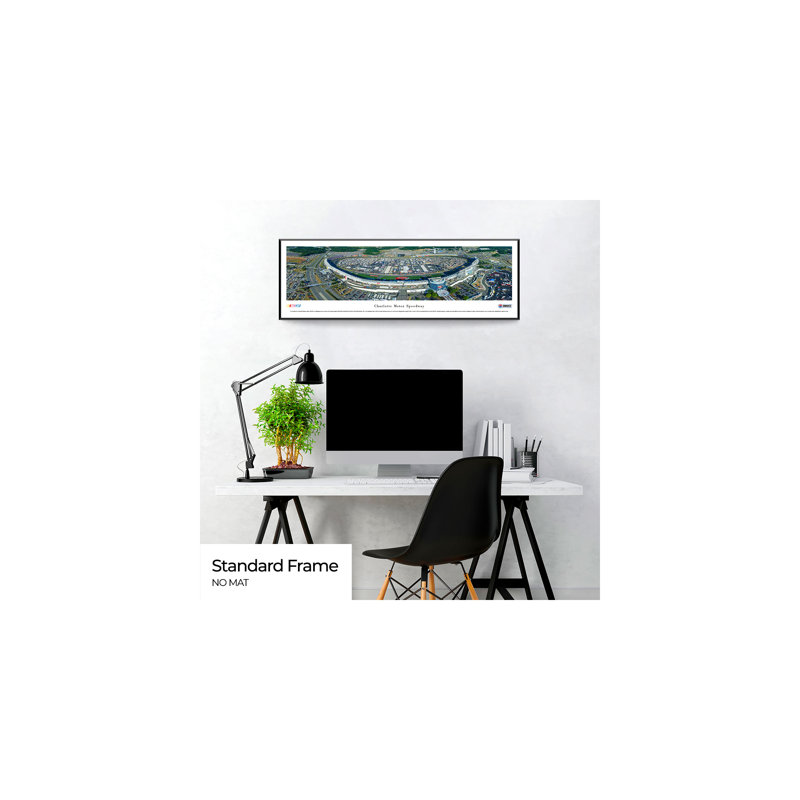 Large Framed Charlotte Motor Speedway Aerial Panorama Print