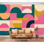 Papier peint adhésif autocollant amovible Mid-Century-129881020