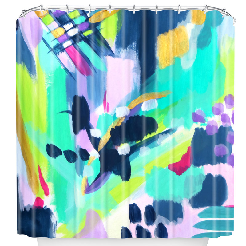 Rideau de douche simple jump enjambant