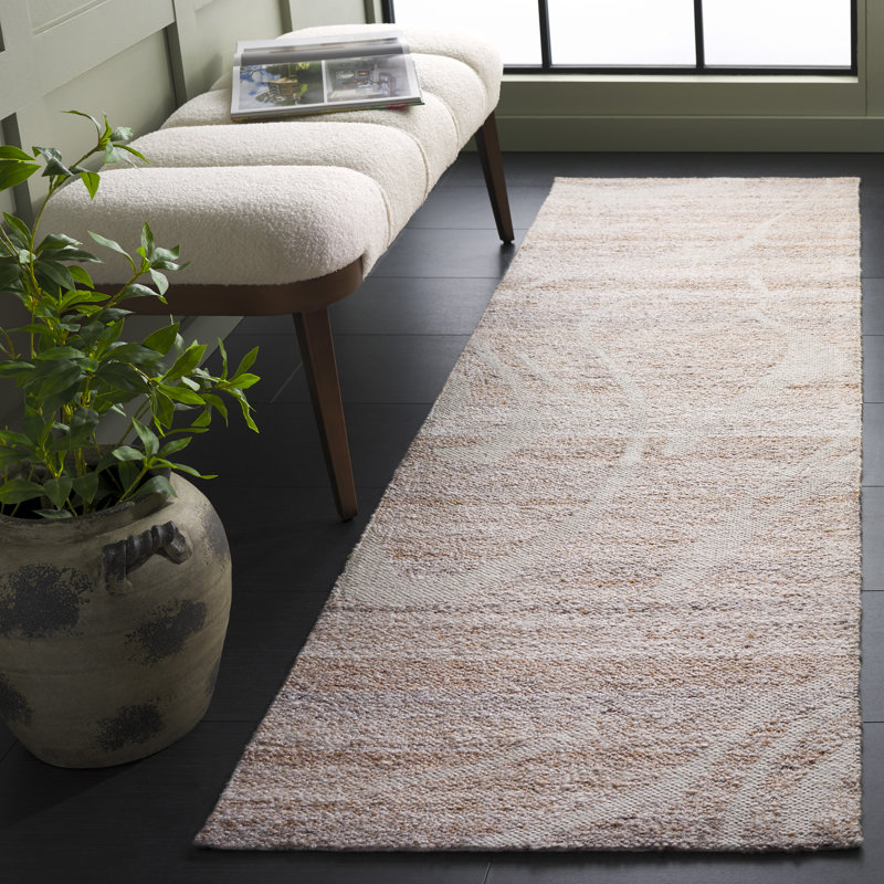 Tapis Sahara 204 naturel / ivoire, Tapis de couloir 2 pi 3 po x 8 pi