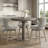 Emmett Garnell 360-degree swivel counter stool with nailheads-2091939346