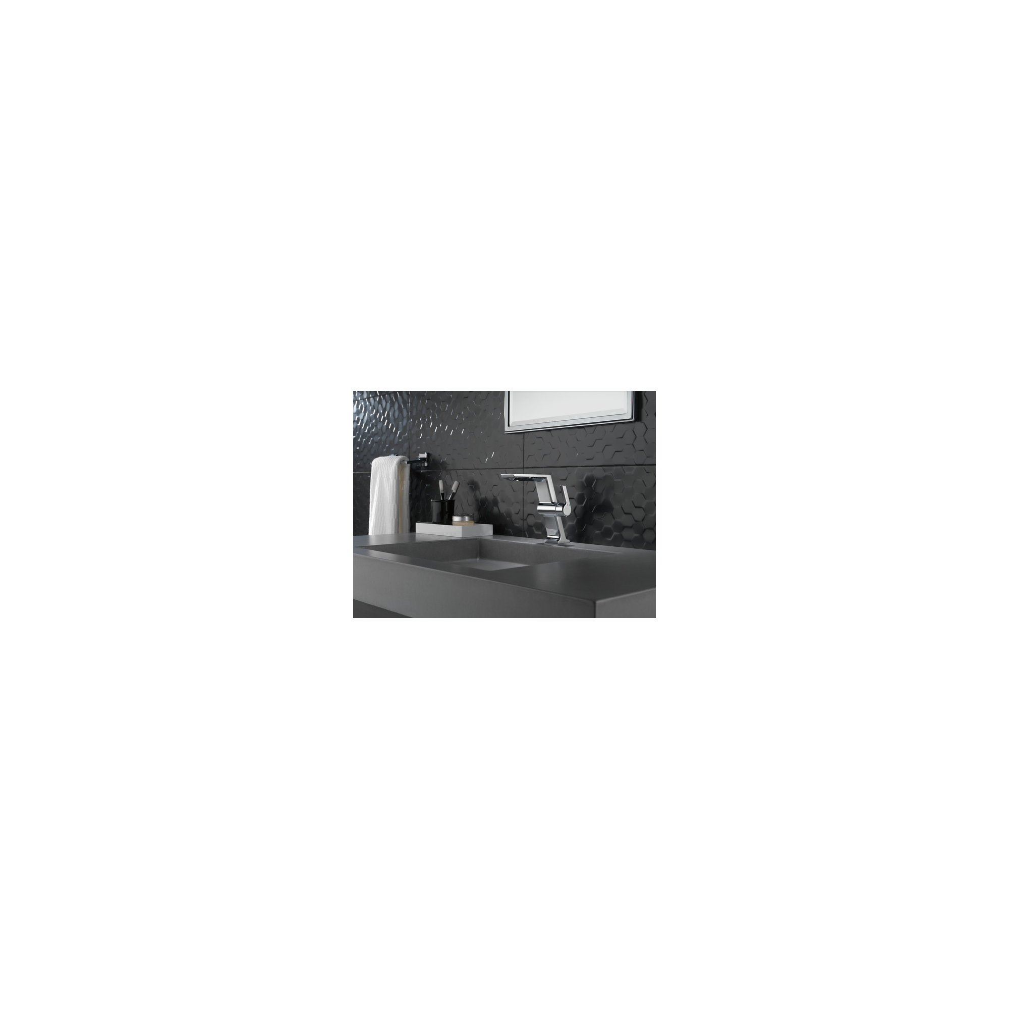 Pivotal Vessel Sink Bathroom Faucet, Chrome