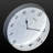 White Round Analog Wall Clocks