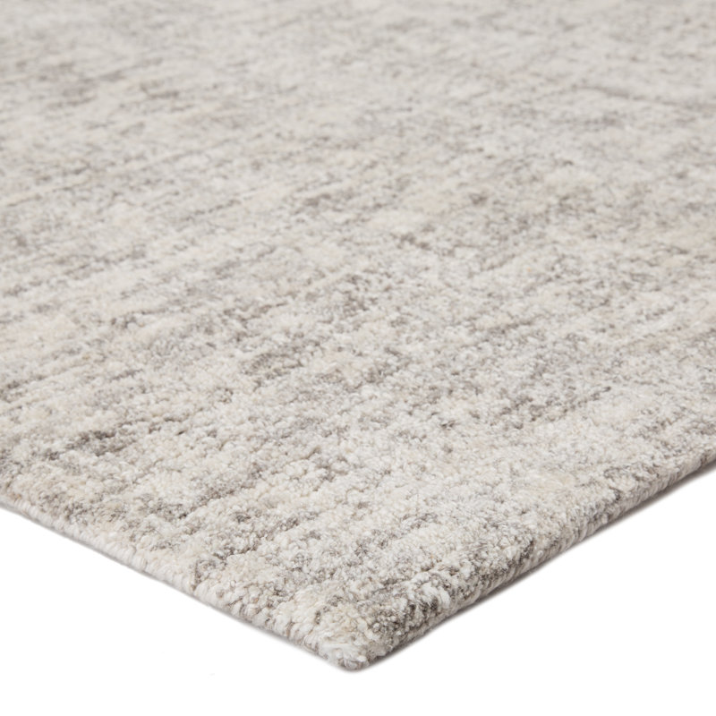 Tapis touffeté à la main ivoire / taupe Doulton, Rectangle 12 pi x 15 pi