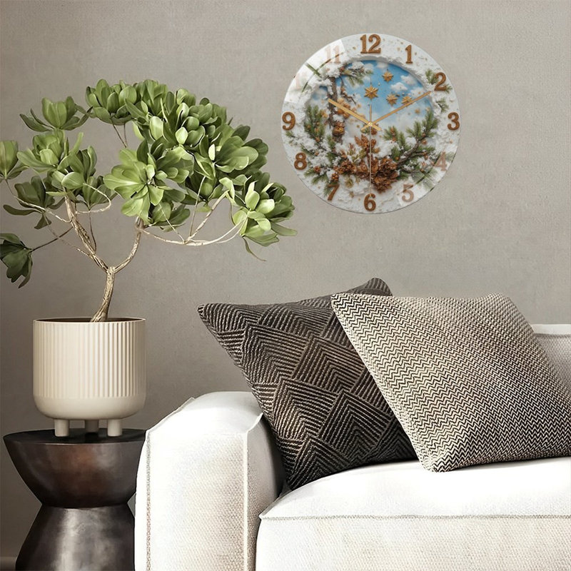 Horloge murale 12 po Winter