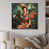 Black Floater Framed