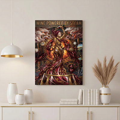 Impression sur toile tendue sur toile Steampunk