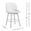 Tabouret de comptoir pivotant Tomlin