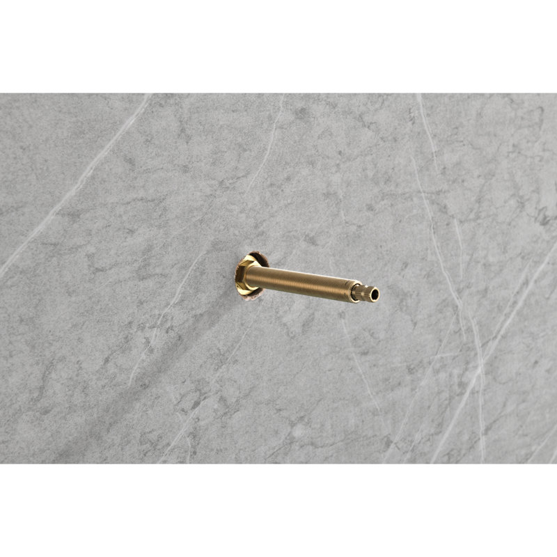 3.4 In. Valve - 3/4" Cast Metal Adjustable Brass Handle Rust & Corrosion Resistance Matt Black 2.26 In Deep