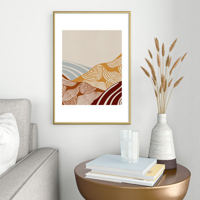 Vintage Mountains 03 - reproduction de cadre photo simple