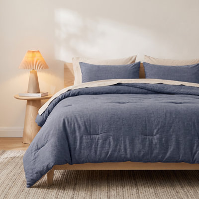 Pre-Washed Cotton Comforter Set