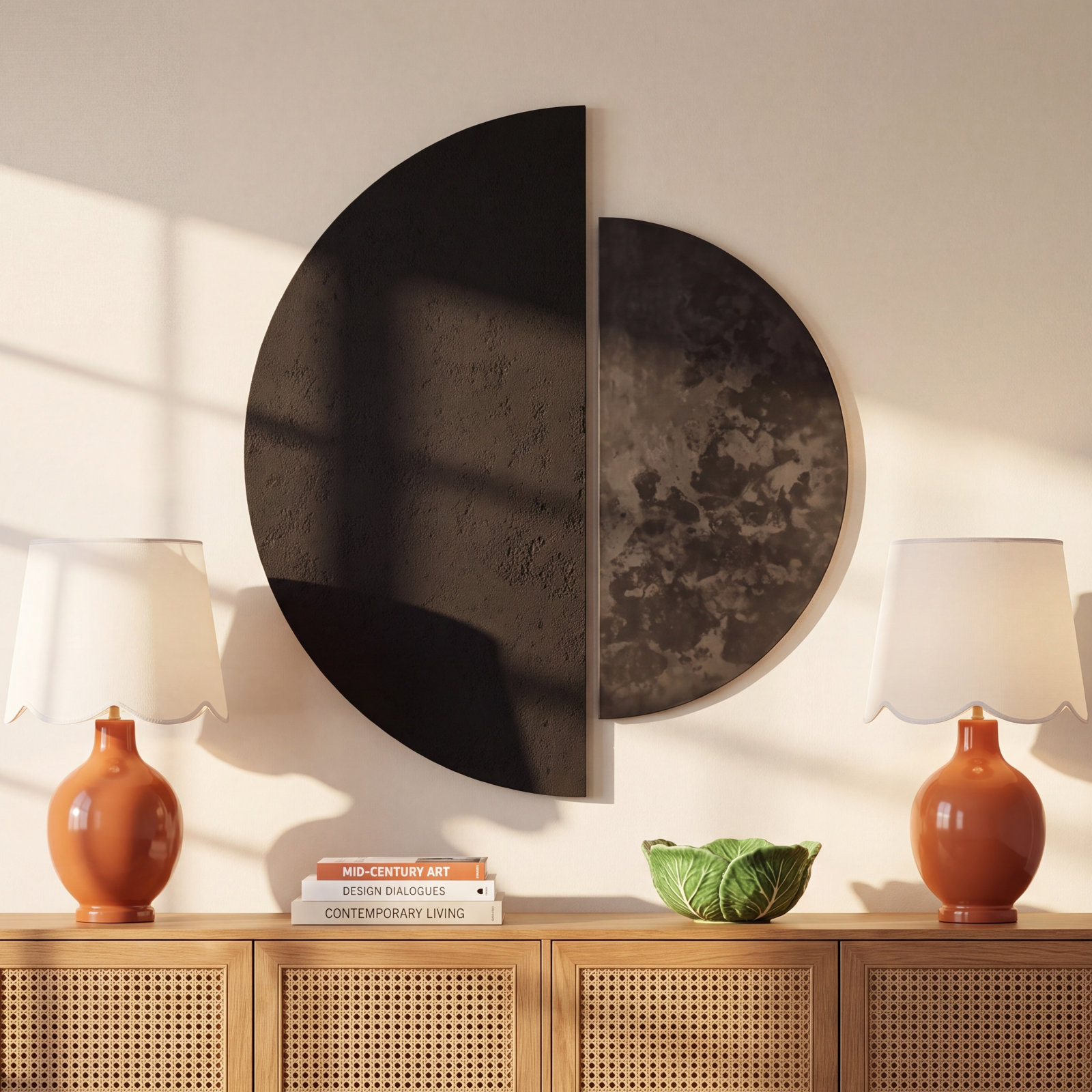 Meridian Wall Décor Black