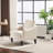  Ebern Designs 30.71"W Small Space Reading Chair Mid Century Curved Arm Linen Accent Chair-470367112