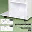 Chariot-classeur, support d'imprimante mobile, petite armoire de rangement