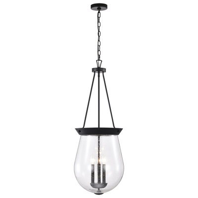 Luminaire suspendu urne 3 lumières Avard
