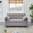 Corduroy Upholstered Convertible Sleeper Sofa-228361657