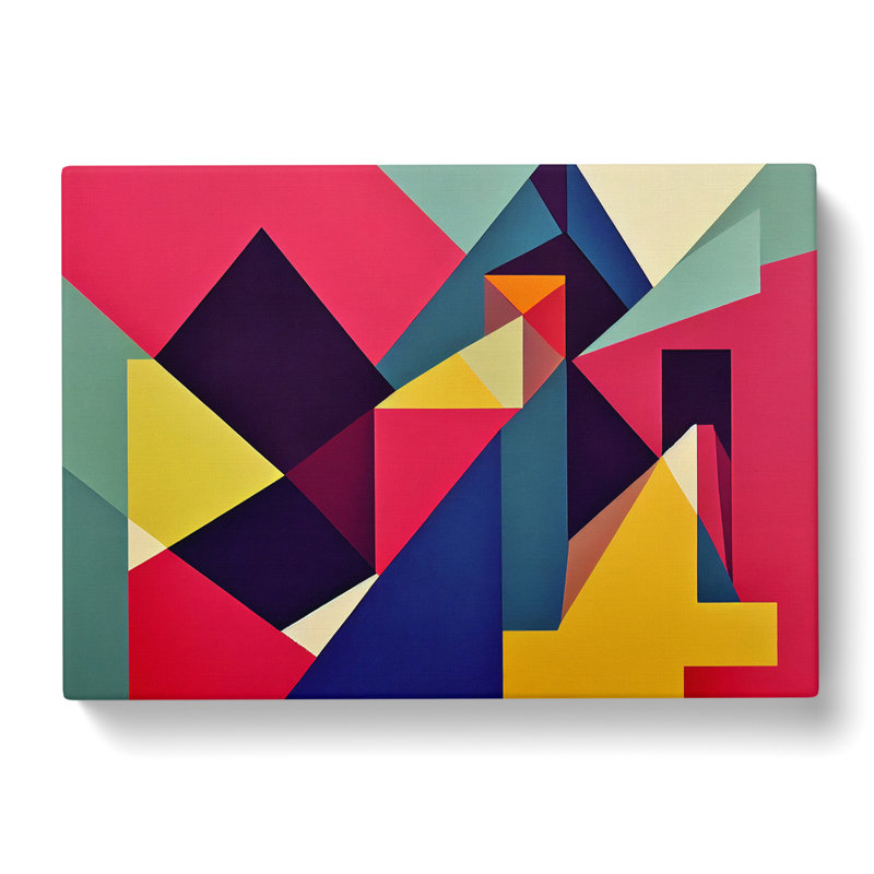 Modern Abstract Shapes Vol.5 - Wrapped Canvas, 35cm H x 50cm W x 3cm D