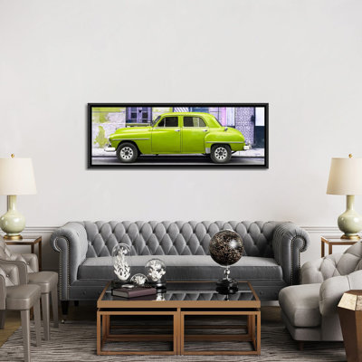 " Lime Green Classic American Car " by Philippe Hugonnard