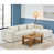 Velours côtelé beige sélectionné