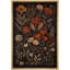 «Vibrant Wildflower Dark Moody Wildflower», art mural encadré, impression numérique sur toile, impression numérique sur toile-110789531-110789537