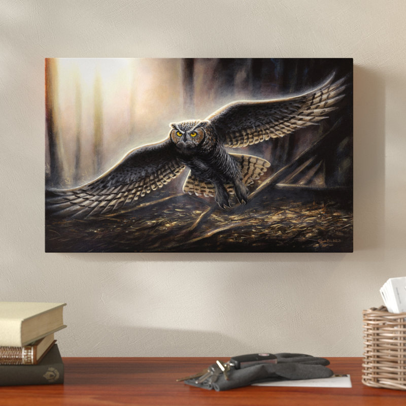 « out of the dark », reproduction d’impression sur toile tendue, H 12 po x l 19 po