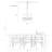 Arnita 6-Light Classic/Traditional Bubble Glass Shade Dining Room Chandelier ETL Certified