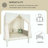 Kyelar 57.5'' Wide Patio Daybed with Cushions-459516215
