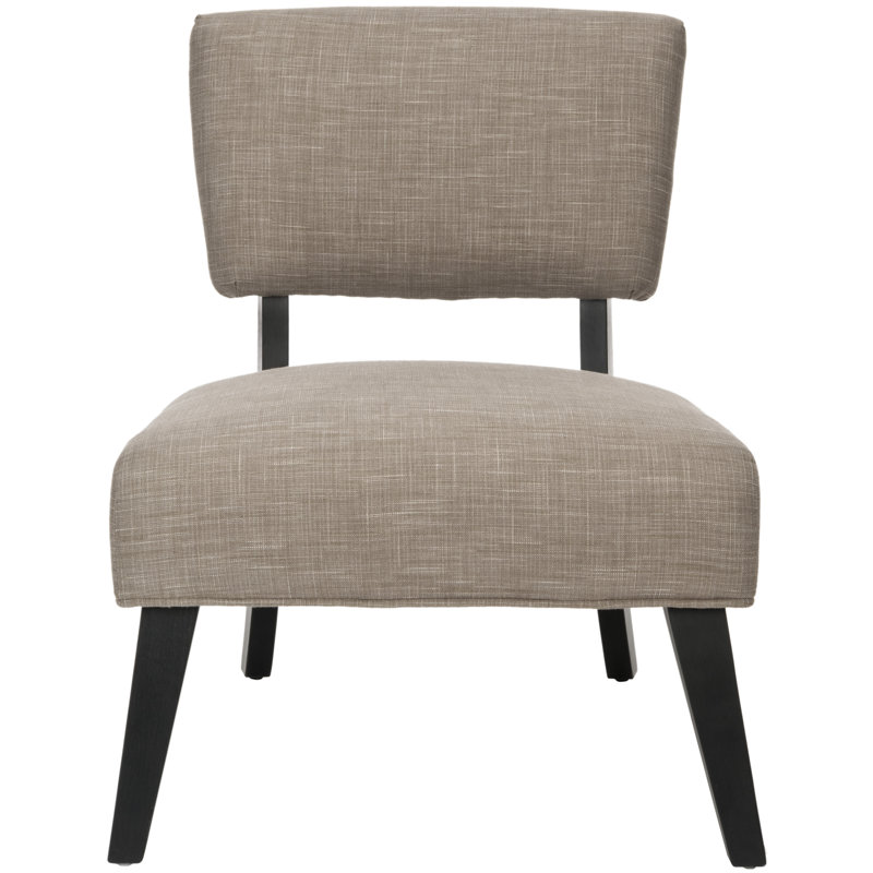  chaise De Pantoufle De Tissu Gavin, Marron clair