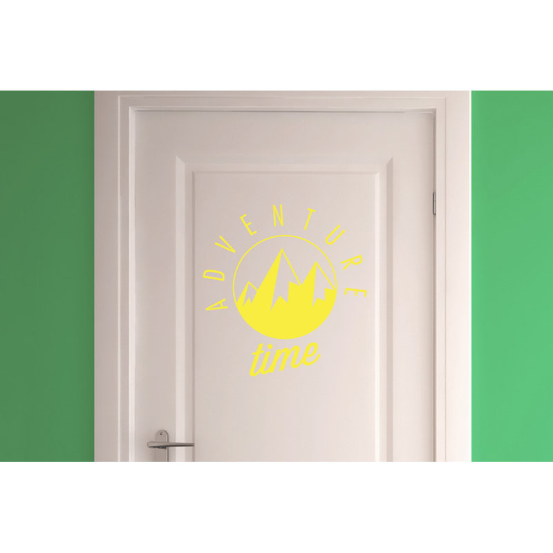 Wall Decal, Bright Yellow