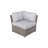 Luciano Wicker Fully Assembled Seating Group with Cushions All-weather outdoor conversation set