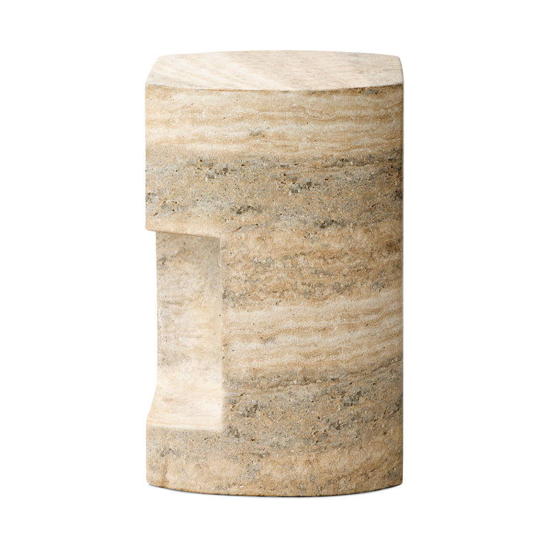 Clementine End Table, Sandy Grey