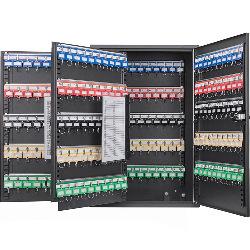 Armoire 300 clés à clé réglable avec serrure à combinaison