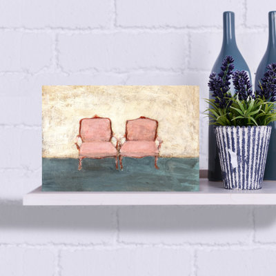 Twins Abstract Contemporary Wall Art